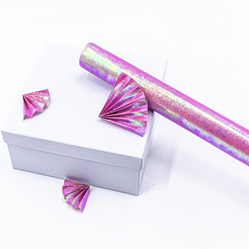 접이식 반짝이 선물 포장지 아트지 금속 단색 캔디 색상 - Flower Wrap Kraft 리뷰 및 가격